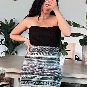 STRAPLESS HIGH-LOW DRESS | TRIXXI